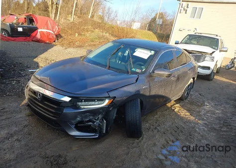 2020 Honda Insight Ex из США, поврежденный, VIN 19XZE4F50LE010865